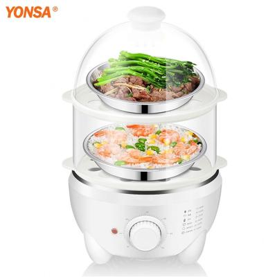 China Hotel Yonsa Portable Mini Egg Cooker Electric Egg Boiler with Timer for sale