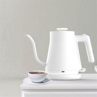 China 2021 Best-selling European Gooseneck Stainless Steel Electric Kettle 360 ​​Degree Rotation Base With 1.0L Round Plug for sale