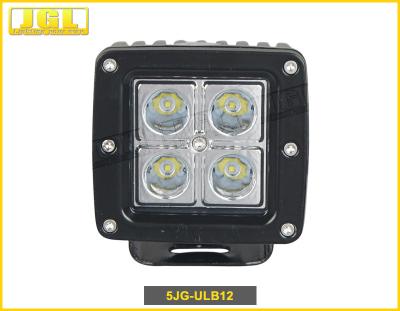 China Auto Parts 12W Led Truck Work Lights Exellent Waterproof Rate 82*79*89mm for sale