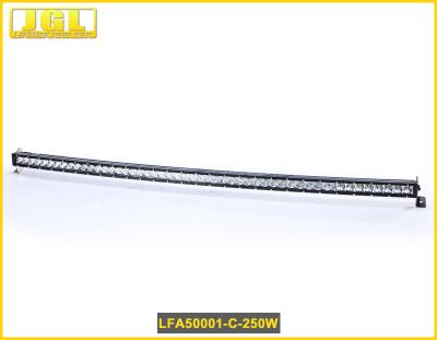 China CREE Single Row Led Bar Off Road Lights With Curved And Straight Shape for sale