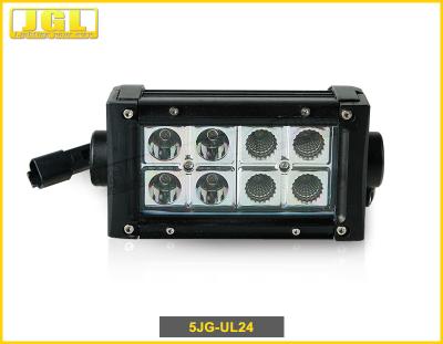 China 24w Double Row LED Light Bar 4 X 4 For Off Road Car / 6 Inch Led Light Bar for sale