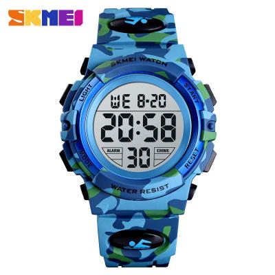 China Alarm Mode Night Light Led Alarm Chronograph Stopwatch Colorful Silicone Band Digital Watches for sale