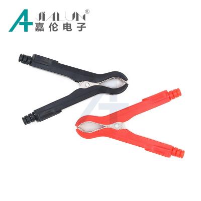 China The automatic plastic alligator of battery clips etc. JIALUN 30AMP Clamp Electric Crocodile Clamp for Jumper Starter Clamp for sale