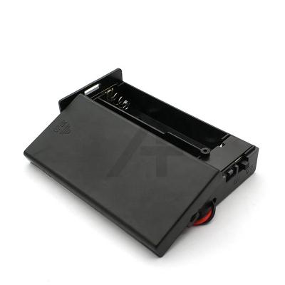 China ABS JIALUN 18650 Battery Container with 2 Slots On/Off Switch Storage Case 3.7V for 2x 18650 Battery Holder for sale