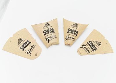 China Biodegradable Triangle Paper Bag  Potato Chips  Disposable Packing Boxes for sale