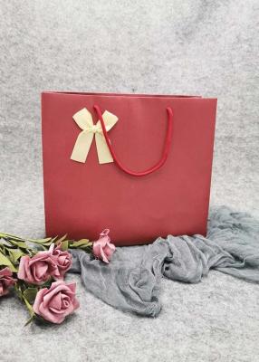 China Reusable Eco - Friendly  Custom Packaging Bagswith Silk Bow FDA ISO Approved for sale