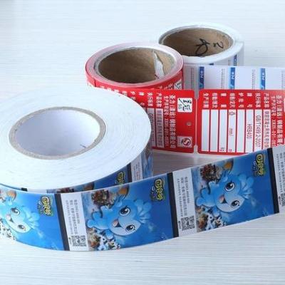 China Roll Label Printing Dumb Custom Sticker Labels Logo Transparent Wine Label for sale