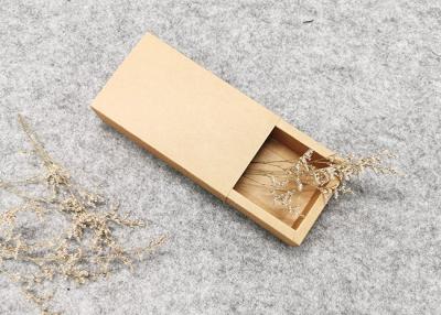 China Embalaje de la caja de Brown Kraft, caja de papel del cajón del plegamiento, respetuoso del medio ambiente/impresión en venta