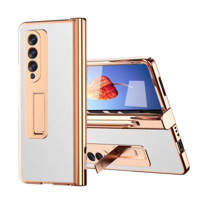 China Shockproof for Samsung Zfold4 spen the pen case FOLD3 leather full package for drop protection phone case for sale