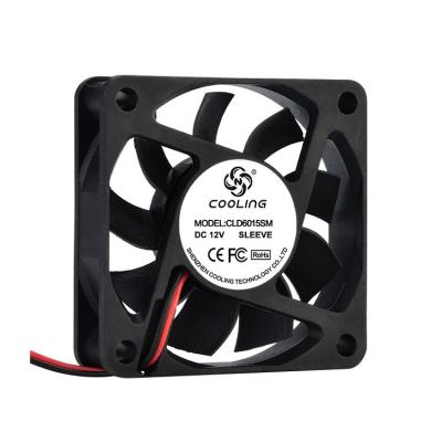 China Factory Low Noise Axial Fan 60x60x15mm DC 12v Fan for sale