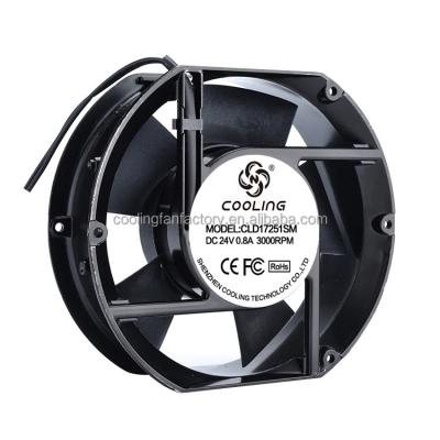 China Factory 172*150*51mm 17251 12v 24v DC Axial Fan for sale