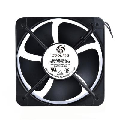 China Factory Axial Fan 200mm 2300RPM 220V 230V 240V AC Fan 20cm Fan for sale