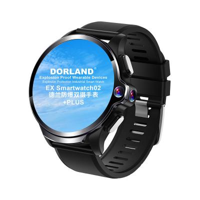 China 3G DORLAND Rugged 1GB +16GB Watch@ EX_02 Plus Quoad Core Industrial Intrinsically Safe smartwatch for sale