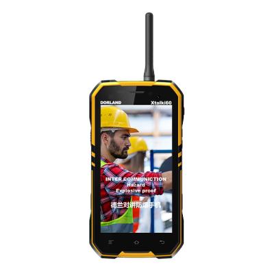 China Dorland Xtalki60 Keyboard Intrinsically Safe Industrial Android QWERTY ip68 Smartphone And Professional Explosion Proof Global Walkie Talkie for sale