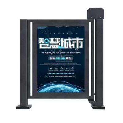 China Pedestrian Channel Advertising Automatic Swing Door 30W 1.5A for sale