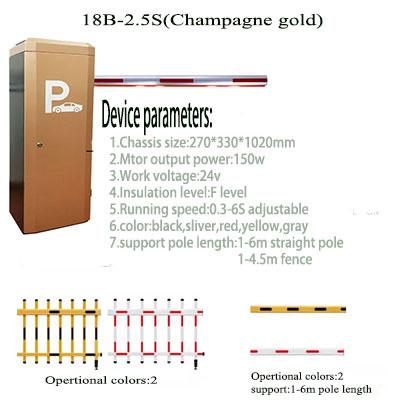 China Outdoor DC Brushless Traffic Toll Gate Parking Barrier For -30-60C Environment for sale