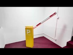 Yello with light  boom barrier test