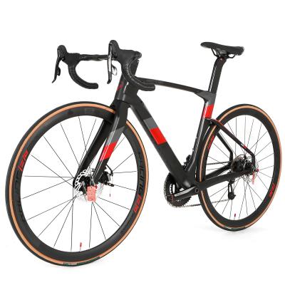 China Carbon Fiber Bike 22 Speed ​​By Axle Gravel Bike With Disc Brake Carbon Road Bicycle for sale