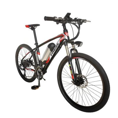 China Aluminum Alloy Electric Bike 26*16 Inch Mountain Bike Aluminum Alloy Electric Ebike 27 Speed ​​48V 8Ah 350W for sale