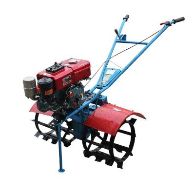 China Factory Agricultural Machinery Cultivator Hand Garden Raising Rotary Tiller for sale