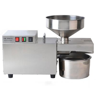 China Hotels Mini Peanut Sesame Walnut Home Use Cold Oil Press Machine Oil Mill Machine for sale