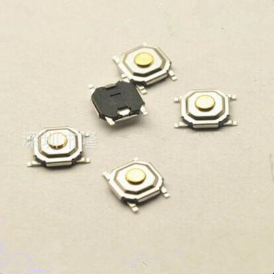 China waterproof touch 4*4*1.5 switch patch 5.2*5.2 button switch metal copper head four pin patch button KFC4*4*1.5 for sale