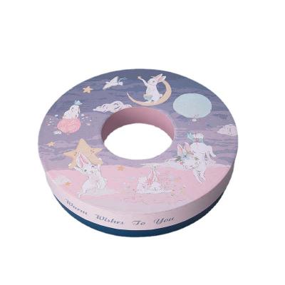 China Modern Recycled Materials Design Round Mooncake and Pastry Paper Box Custom White Paper Box Pantone OEM Logo Custom Items for sale