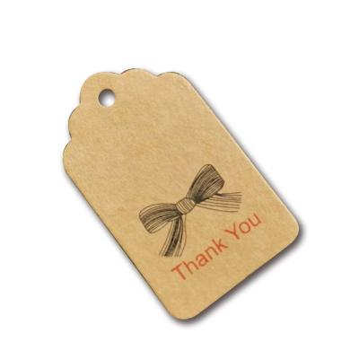 China Custom Hang Tags Writable Blank Price Hang Tags New 350G Packaging Paper Jewelery Thick Durable Label Price Tag Free Sample for sale