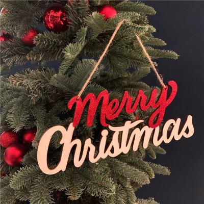 China Christamas Home Decor Christmas Ornament Cutouts Hanging Embellishments Hanging Ornaments For Christmas Decorations for sale