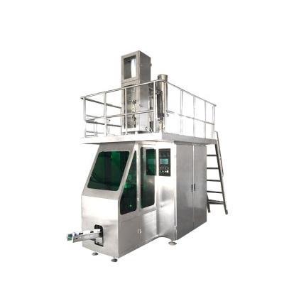 China Full Automatic CLOTHING Orange Juice Carton Box Paper Carton Filling Packing Machine for sale