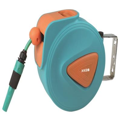 China Adjustable CE , BSCI Approved 10m Garden Automatic Water Hose Retractable Reel for sale