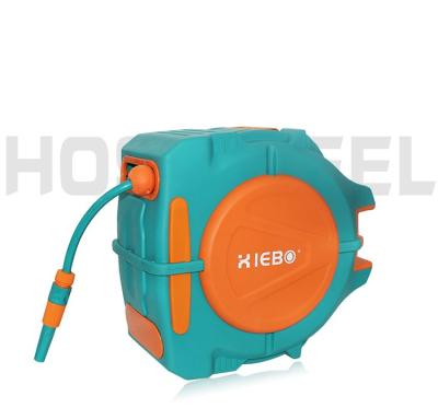 China Adjustable 20m Automatic Water Garden Hose Reels for sale