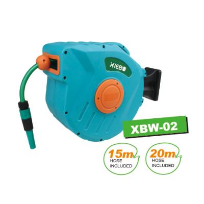 China BSCI adjustable, CE approved 15m garden hose reel for water irrigation for sale