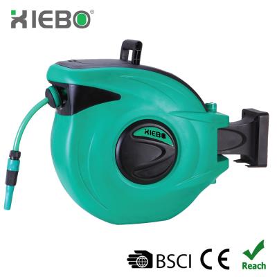 China Automatic Retractable Garden Hose Adjustable Reel 100ft/30m Xiebo Brand XBW-05 for sale