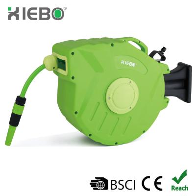 China CE Approval 15m Anti-UV Spring Driven Automatic Water Hose Reel for sale