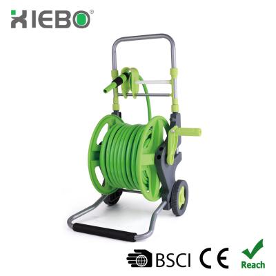 China Xiebo 45m Garden Adjustable Handle Water Hose Reel Trolley Hot Selling Xiebo Brand XBW-E04 for sale