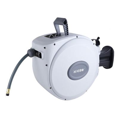 China 20 Meters Adjustable 1/4 Inch Air Pressure Wall Mounted Retractable Air Hose Reel for sale