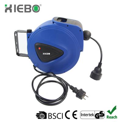 China Industrial Equipment Wall Mounted Auto Retractable Cable Reel 20m XBE-B01 for sale