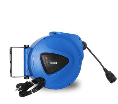 China Industrial Equipment 15m GS Approved Wall-mountable Slow Retractable Cable Reel for sale