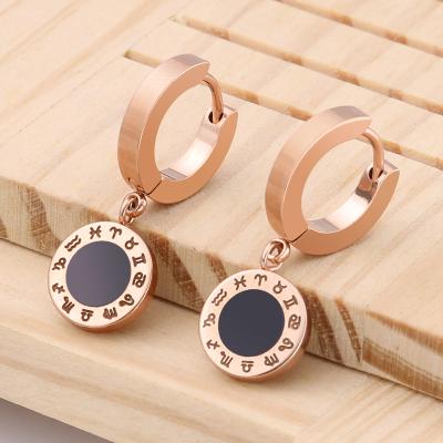 China Eco-Friendly Statement Earrings For Men Women Vintage Goth New Fashion Unusual Earrings Trend Chain Pendant Party Punk Jewelry for sale