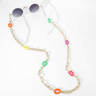 China Fashion Eco-Friendly Glasses Chain Arming Cord Face Lanyard Holder Adjustable Traceless Ear Two Hooks Hot for sale