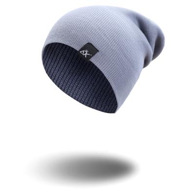 China breathable & Genuine Waterproof Casual Hat Letter Beanies For Unisex Hip-hop Solid Hat Fashion Men Women Warm Winter Knitted Hat for sale