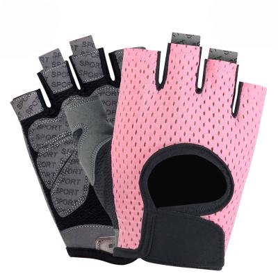 China Comfortable Bike Bicycle Motorcycle Gloves Cycling MTB Road Gloves Gym Fitness Sports Half Finger Half Finger Bike Bicycle Riding Anti-Slip Camping Rise Glove for sale