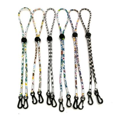 China Korean Floral Masking Masking Adult Anti-lost Lanyard Windproof Lanyard Daily Life Anti-leaf Rope Kids Cotton Lanyard for sale