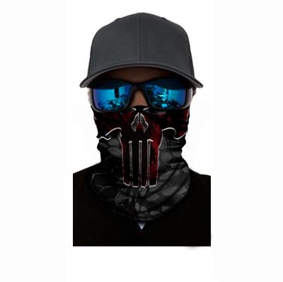 China Fashion\Comfortable Fashion\Wholesale Customized Thick Comfortable Comfortable Fashionable Cooling Skull Headwear Bandanas for sale