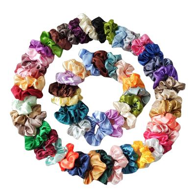 China European and American European and American style hair stretch promotion factory style elastic band in all colors hair scrunchies for sale