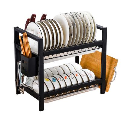 Китай Viable Expandable Drying Rack Dish Rack Kitchen Organizer Stainless Steel Shelf Storage Dish Rack продается