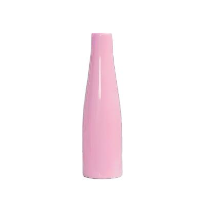 China Wholesale Straight Bottle Ornaments Desktop Crafts Ceramic Vase Home Hydroponic Minimalist Creative Ceramic Decoration for sale