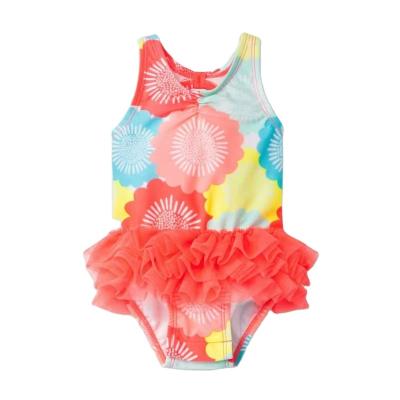 China Other 2022 Newly Designed New Products Boutique Baby Bikini Baby Organic Orange Printed Bikini Kids Wholesale for sale