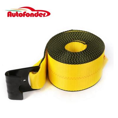 China New Products of PE/PP Winch Straps 2inch/4inch AF-WS001 Webbing for sale